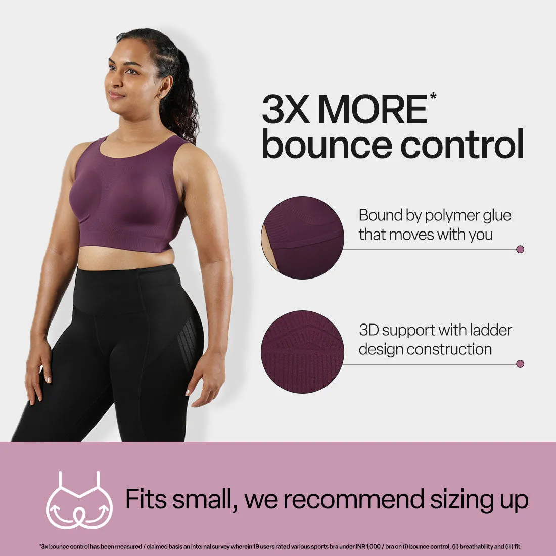 The Power Up Sports Bra