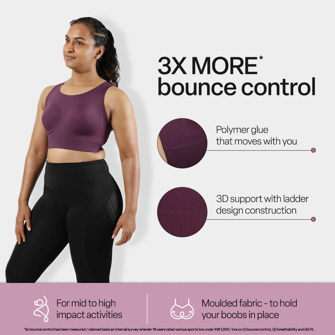 The Power Up Sports Bra