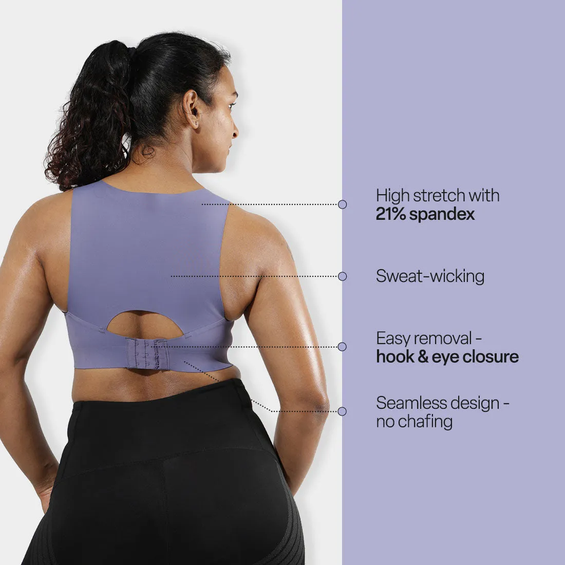 The Power Up Sports Bra