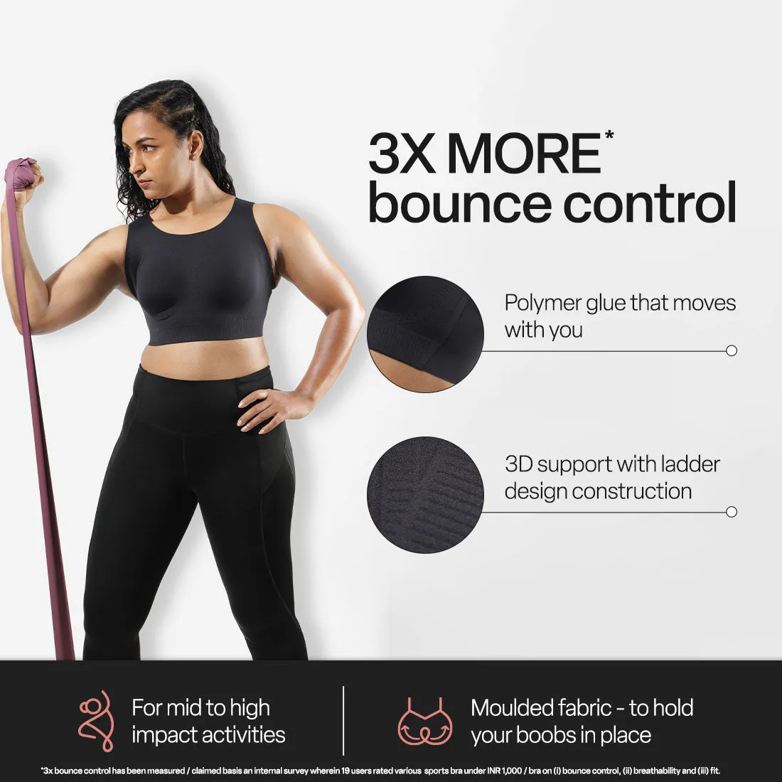 The Power Up Sports Bra