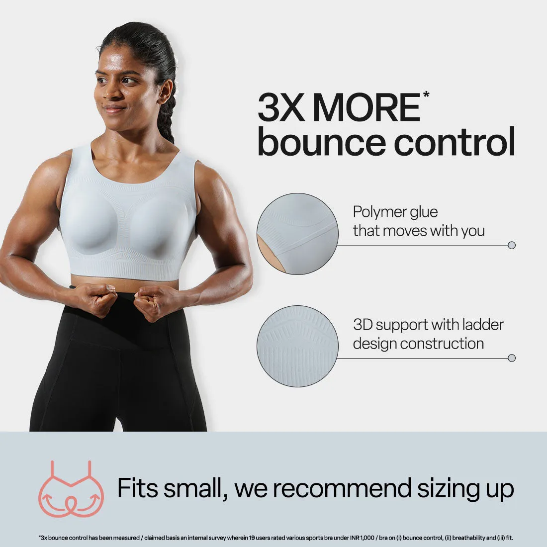 The Power Up Sports Bra