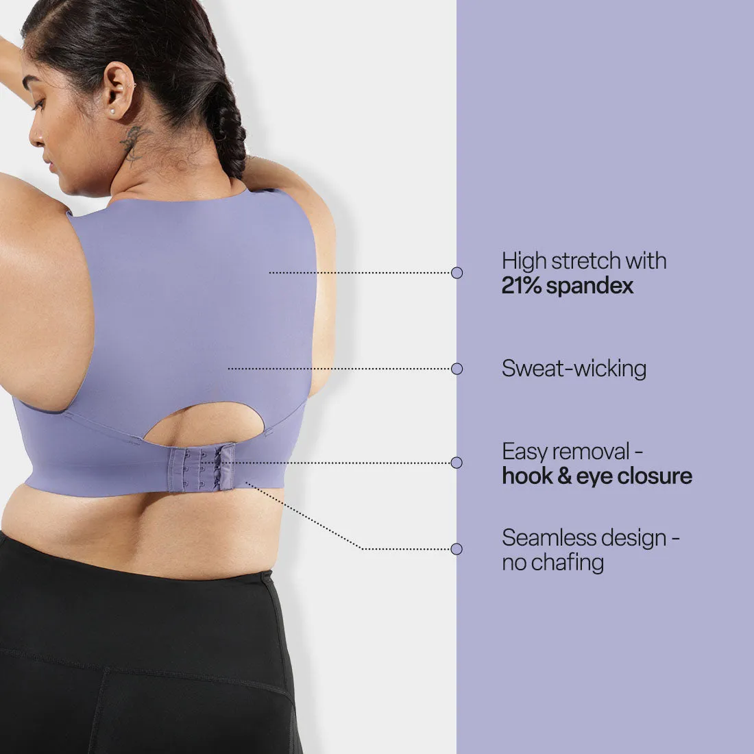 The Power Up Sports Bra