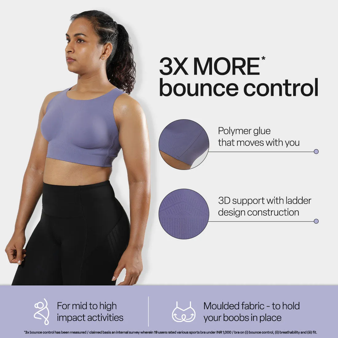 The Power Up Sports Bra