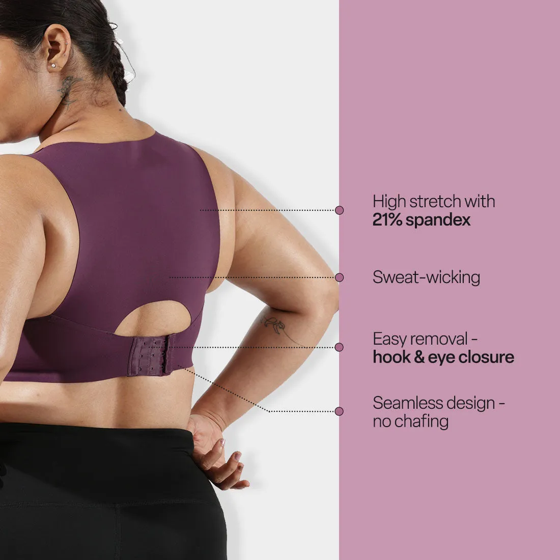 The Power Up Sports Bra