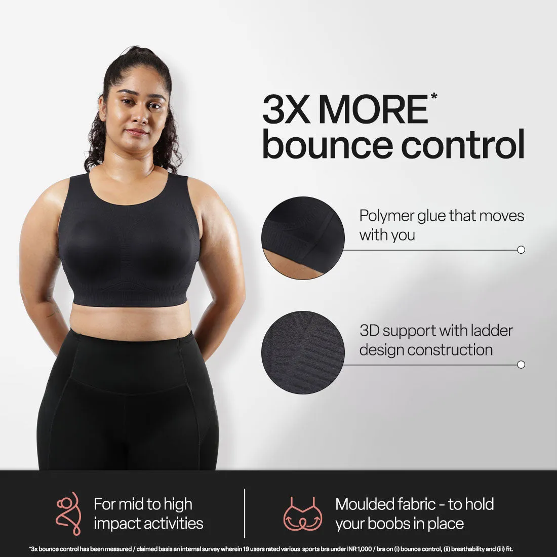 The Power Up Sports Bra