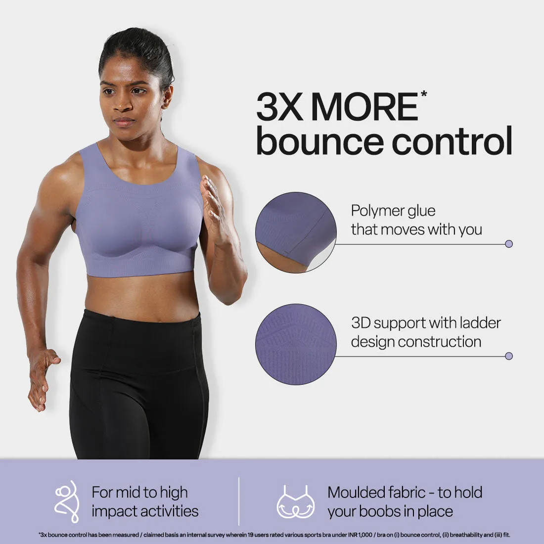 The Power Up Sports Bra