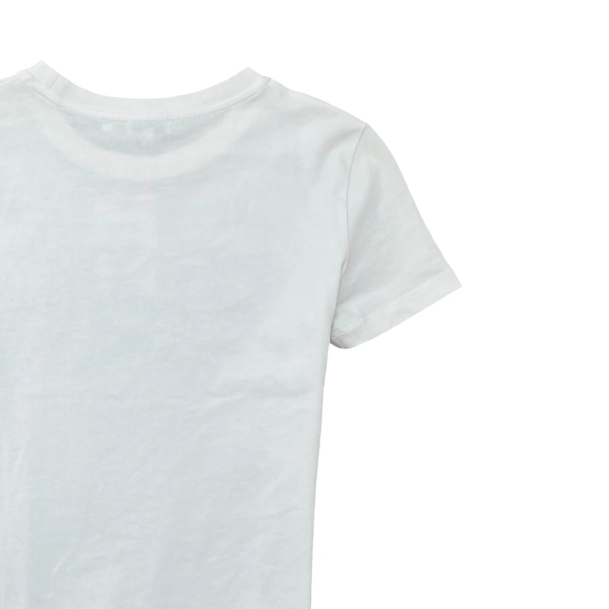 Women's Beaded Logo T-Shirt White Size S