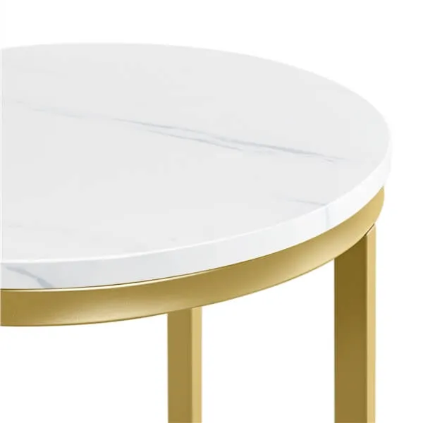 Yaheetech Round Side Table